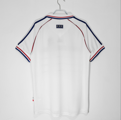 France Away Retro Jersey 1998