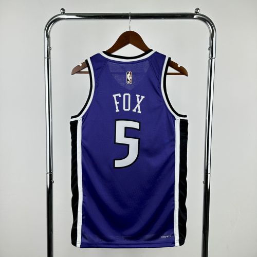 De'Aaron Fox Sacramento Kings Classic Edition Swingman Jersey 24/25 Purple