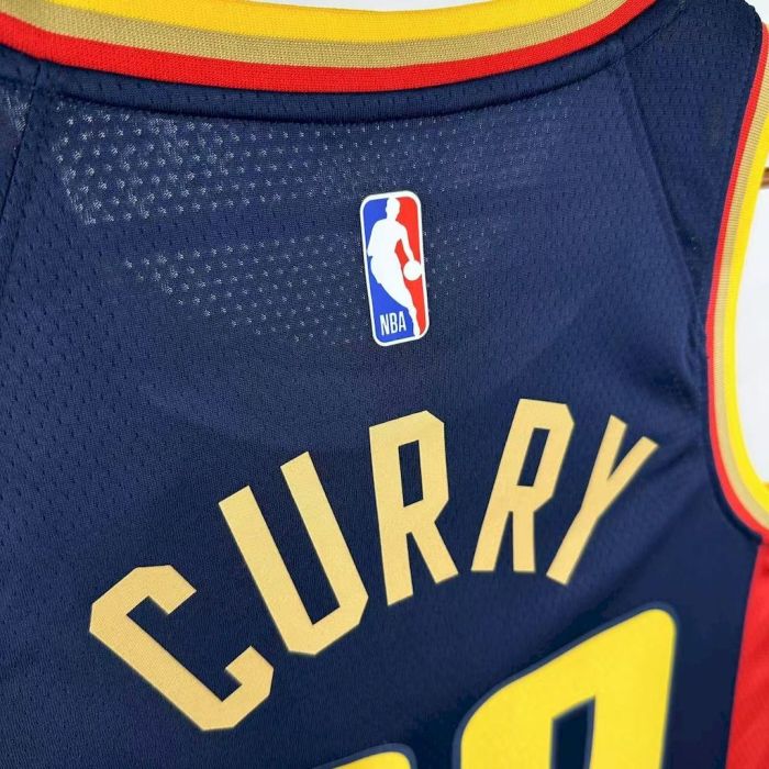 Stephen Curry Golden State Warriors City Edition Swingman Jersey 24/25 Blue