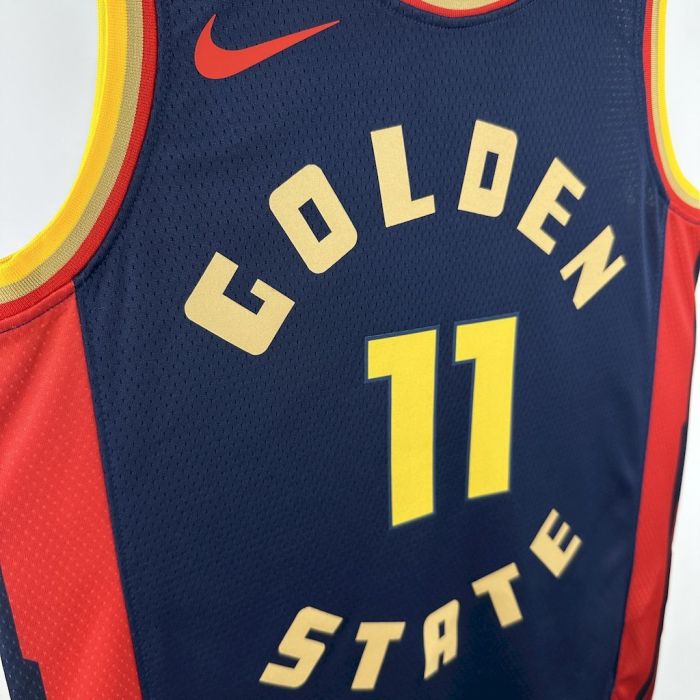 Klay Thompson Golden State Warriors City Edition Swingman Jersey 24/25 Blue