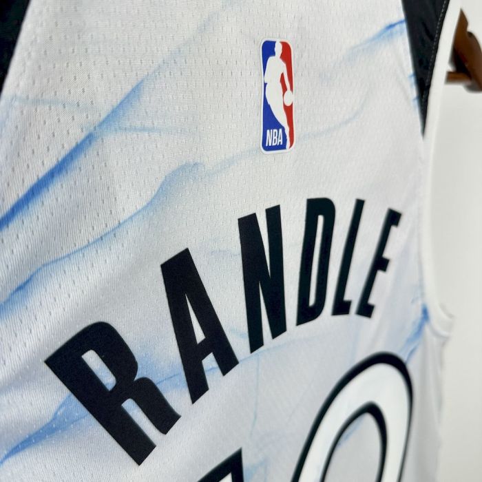 Julius Randle Minnesota Timberwolves City Edition 24/25 Swingman Jersey White