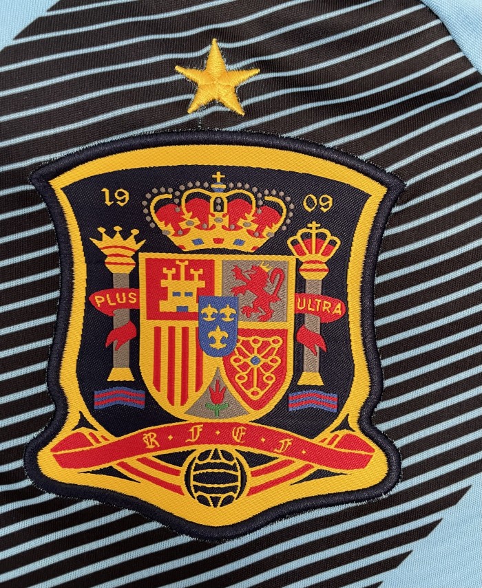 Spain Euro 2012 Away Retro Jersey