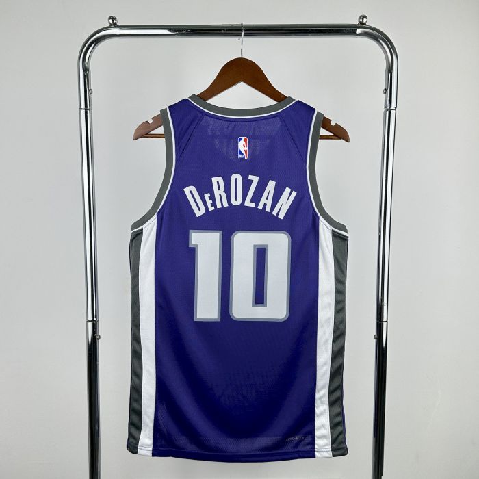 DeMar DeRozan Sacramento Kings Icon Edition Swingman Jersey 23/24 Purple