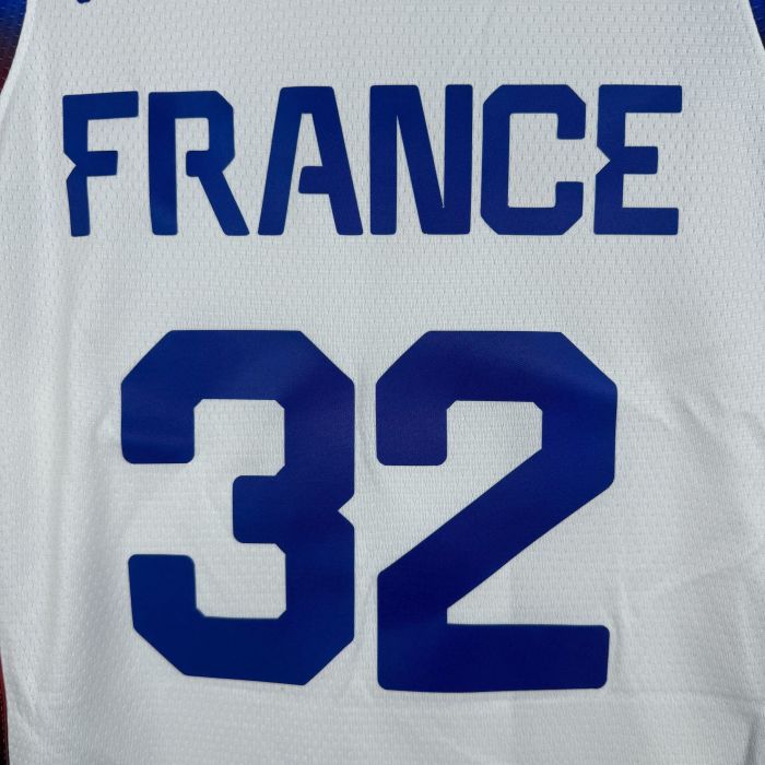 Victor Wembanyama France Basketball Home Swingman Jersey White