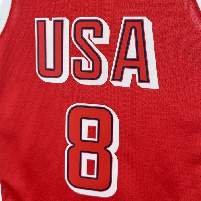Kawhi Leonard Team USA 2024 Swingman Jersey Red