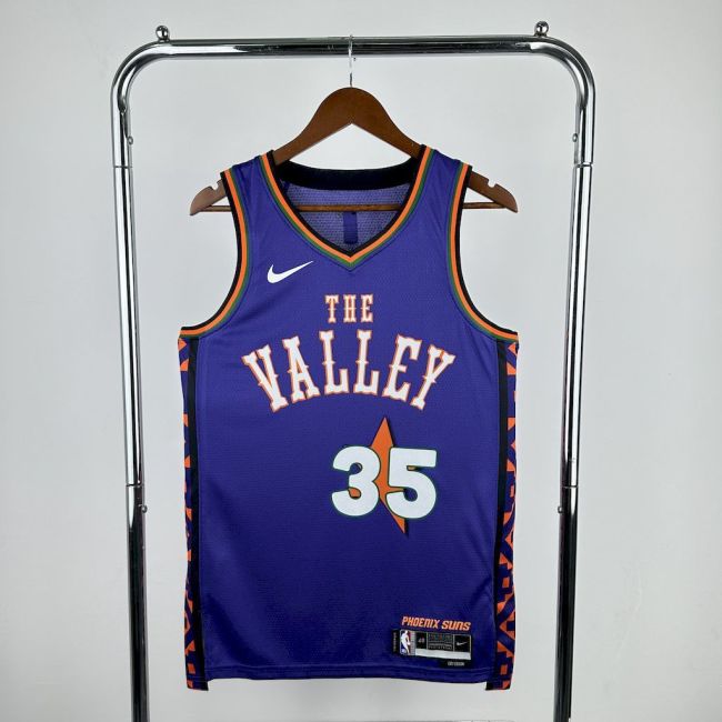 Kevin Durant City Phoenix Suns City Edition 24/25 Swingman Jersey Purple