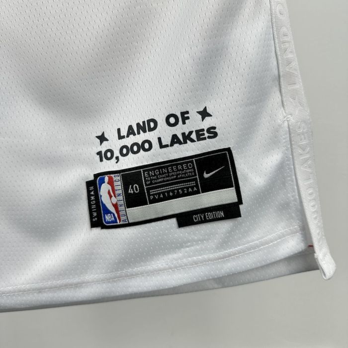 Karl-Anthony Towns Minnesota Timberwolves City Edition 24/25 Swingman Jersey White
