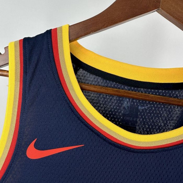 Klay Thompson Golden State Warriors City Edition Swingman Jersey 24/25 Blue