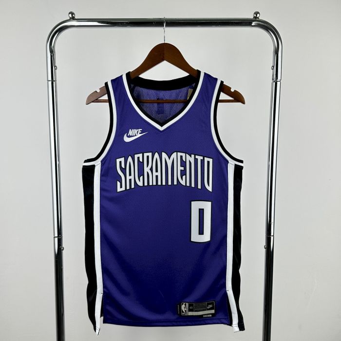 Malik Monk Sacramento Kings Classic Edition Swingman Jersey 24/25 Purple